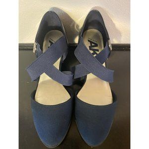 Anne Klein AK Sport Size 7M Wedge Sandals